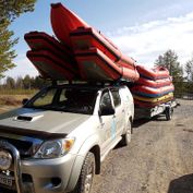 Big Rafting load, Photo L.Rynback