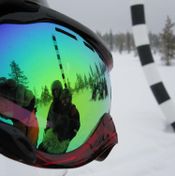 Snowmobile Reflections Photo Love Rynbäck