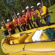 Rafting Group ready Photo L.Rynback