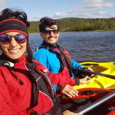Happy kayaking Photo L.Rynback